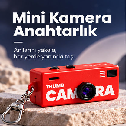 Astelya® Retro Mini Kamera Anahtarlık